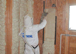 Attic foam